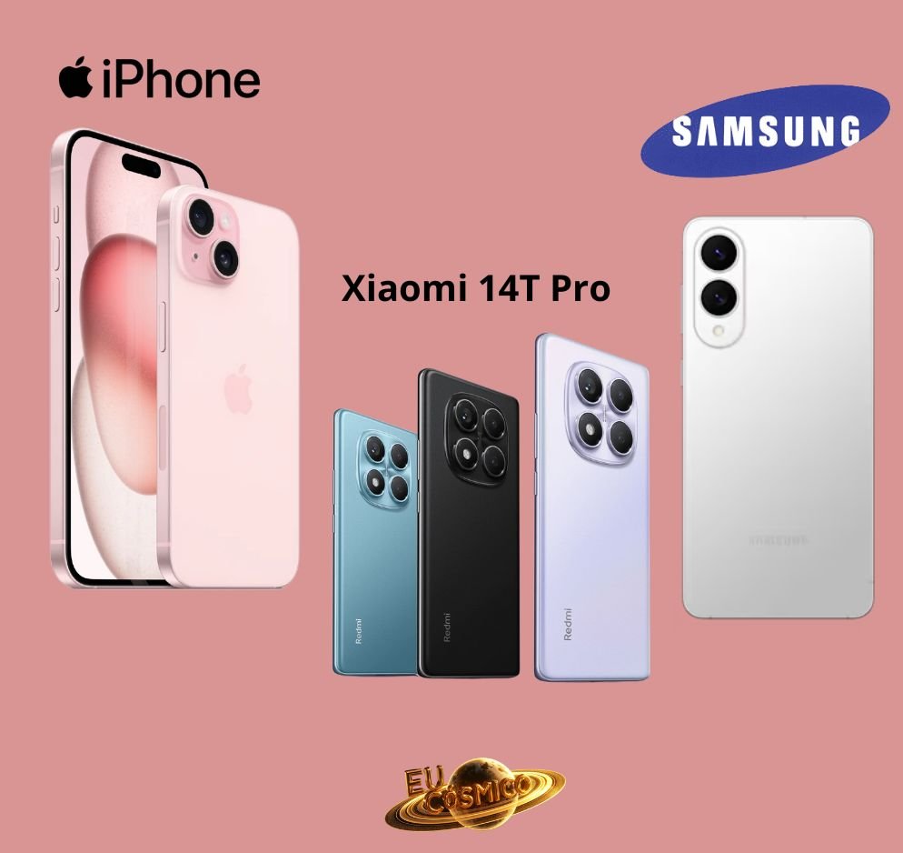 📱 iPhone, Samsung e Xiaomi: Diferenças, Vantagens e Custo-Benefício em 2025